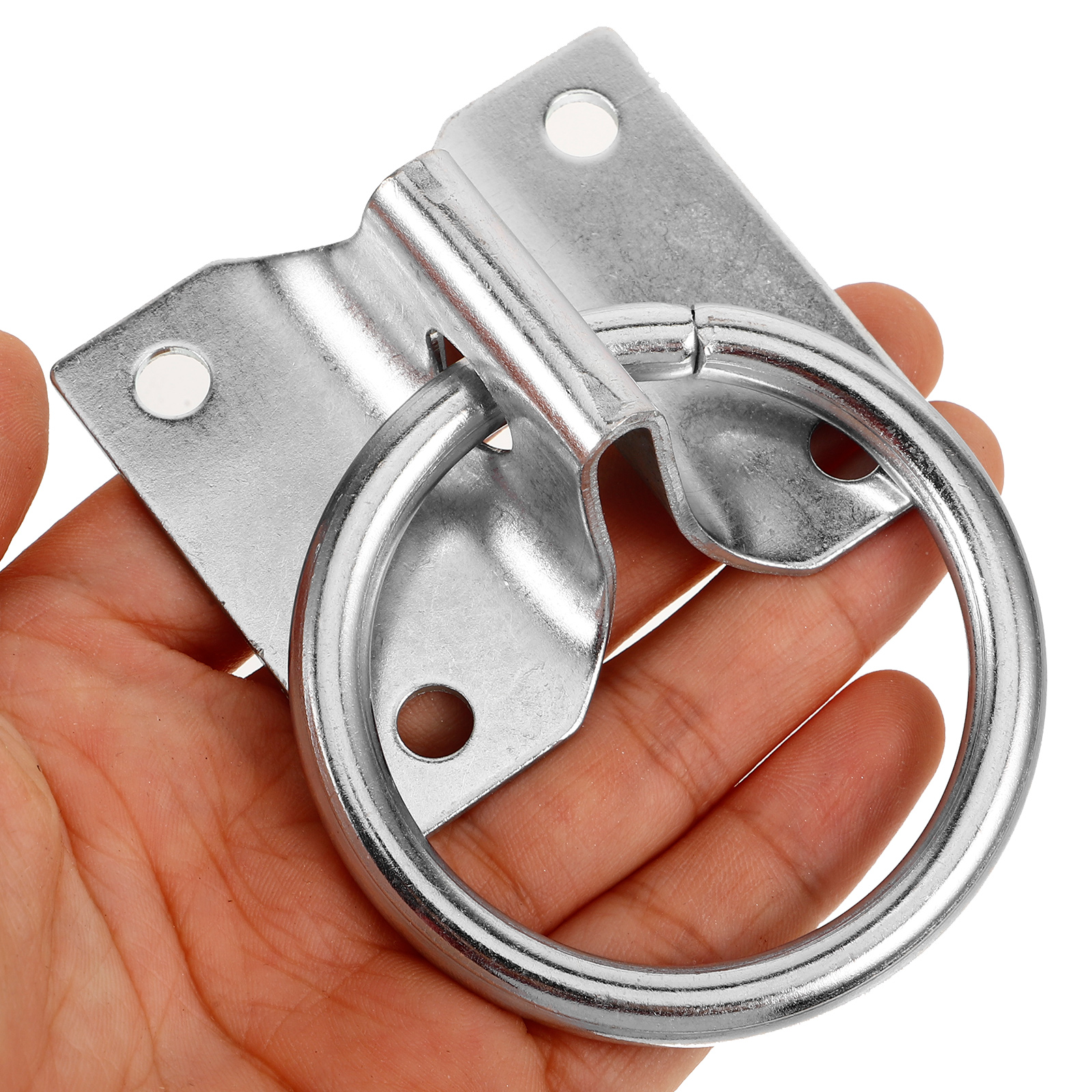 4pcs Horse Tie Ring Fasteners Equestrian Hooks Horse Safe Tie Blocker Ring Horse Training Equipment Accessories