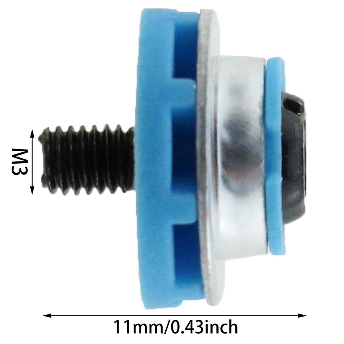 8Pcs Hard Drive Mounting Screws Isolation Grommet Mute Mounting Screws for HP 2.5 Inch HDD