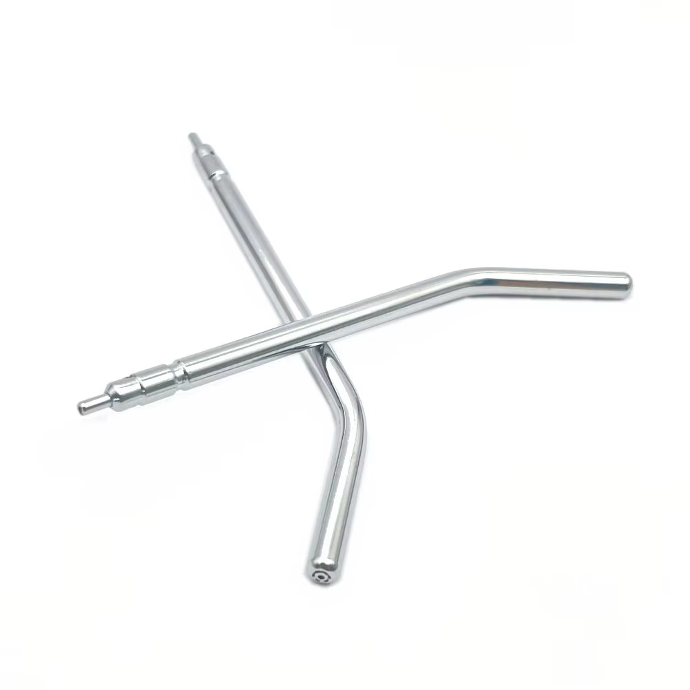 Seringa tripla de ar dental de aço inoxidável, 3 vias, spray de água e ar dental, pontas de bicos para clareamento dos dentes, com 10 peças