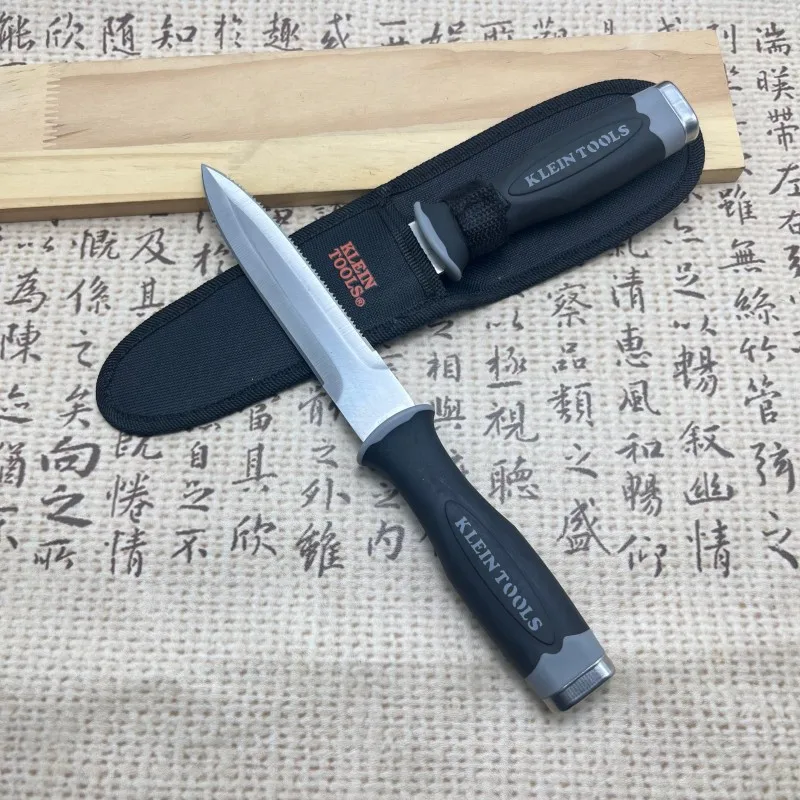 Cuchillo táctico militar de alta dureza para exteriores, Edc, autodefensa, cuchillo de supervivencia multiusos para acampar, cuchillo de corte afilado