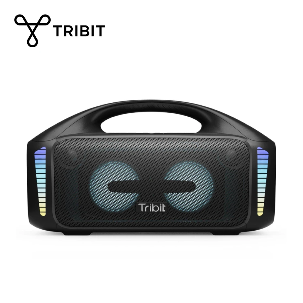 Tribit Altavoz Bluetooth portátil 90W StormBox Blast Altavoz inalámbrico para exteriores IPX7 Altavoz impermeable para fiesta y acampada 30H de reproducción