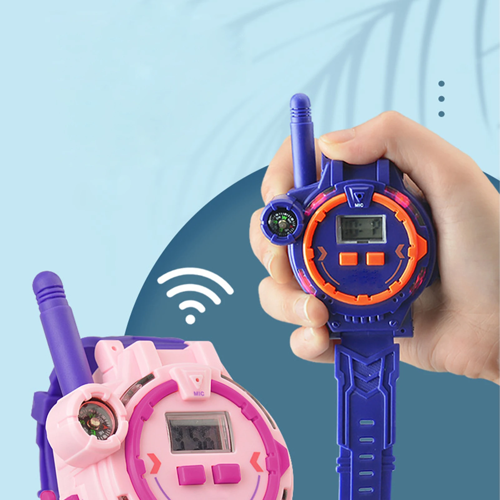 Walkie-talkie recargable para niños y niñas, walkie-talkie de dos vías, estilo Walky Talky