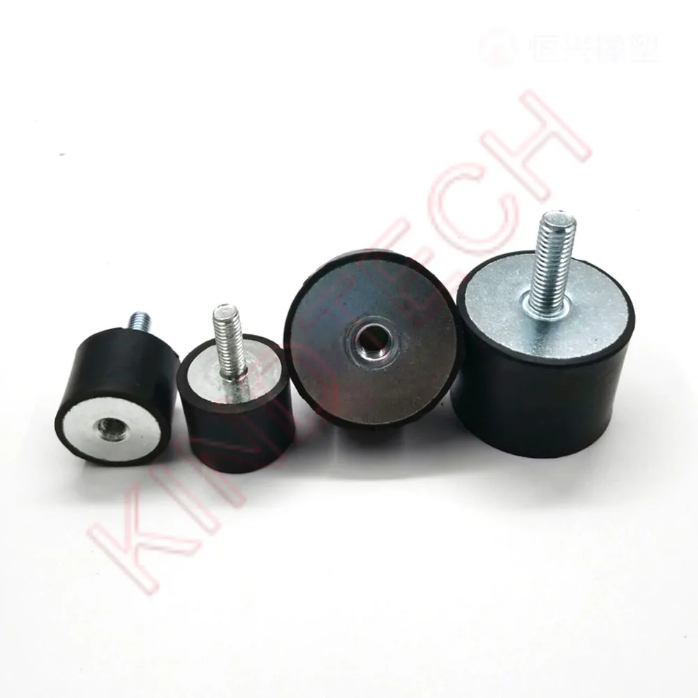 1/2/4/8Pcs M3 M4 M5 M6 M8 Male-Female Thread Rubber Shock Absorber Crash Pad VD-Type Damper Anti Vibration Isolation Mount