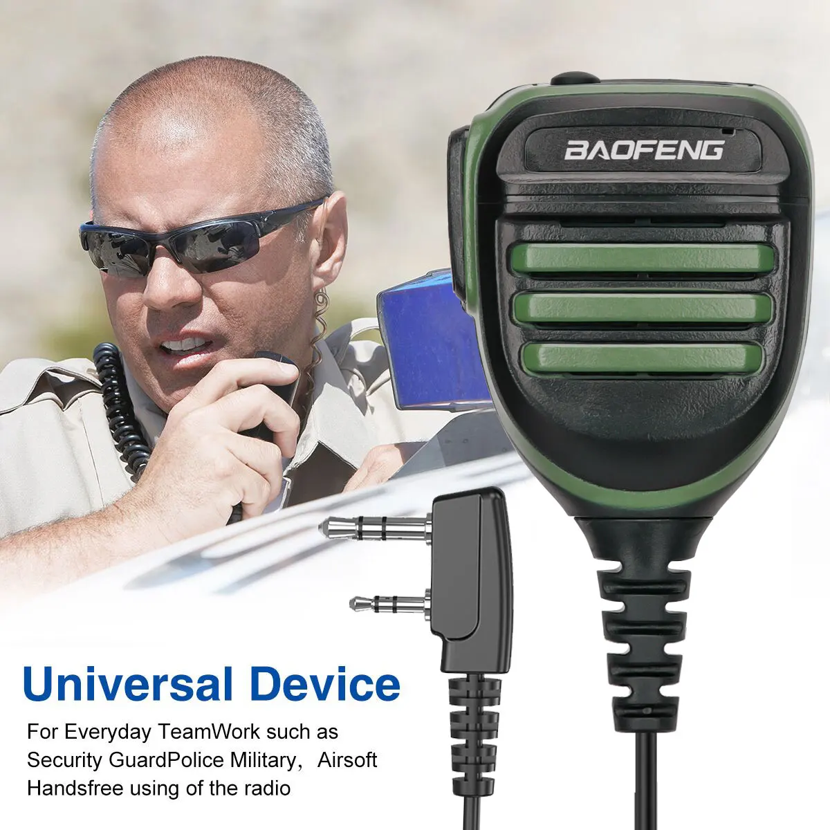 Baofeng BF-780 PTT zdalny wodoodporny mikrofon z głośnikiem do AR-F8 Baofeng UV-S9 PLUS UV13 PRO UV-5R UV-82 888S Walkie Talkie