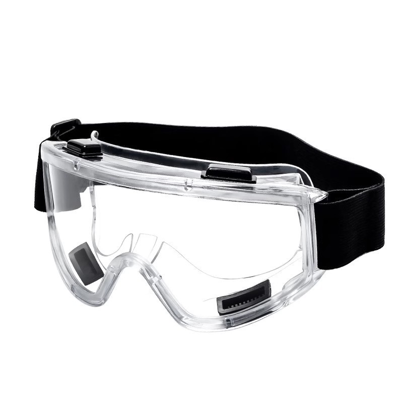 Safety Glasses - Splash-Proof, Dust-Proof & Sand-Proof Goggles, Adjustable Clear Eyewear for Cycling, Skiing and Sports