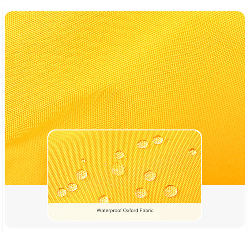 Grand Sac d'École Oxford Jaune pour Enfant et Adolescente, Étanche, à la Mode