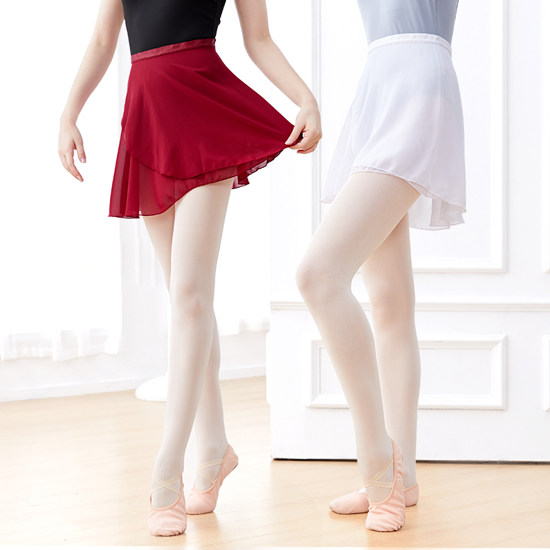 Gonne da balletto da donna Gonne in chiffon con lacci Gonne da ballo Adulti Ragazze Body Gonna Pratica di balletto Minigonne da ballo Tutu