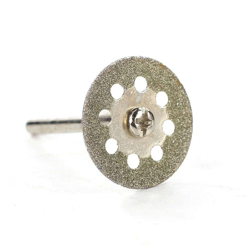 10 Stuks Diamant Slijpschijven Roterend Gereedschap Cirkelzaagblad Voor Dremel Boor Doorn Afgesneden Hout Steen Kunststof Glas Tegel