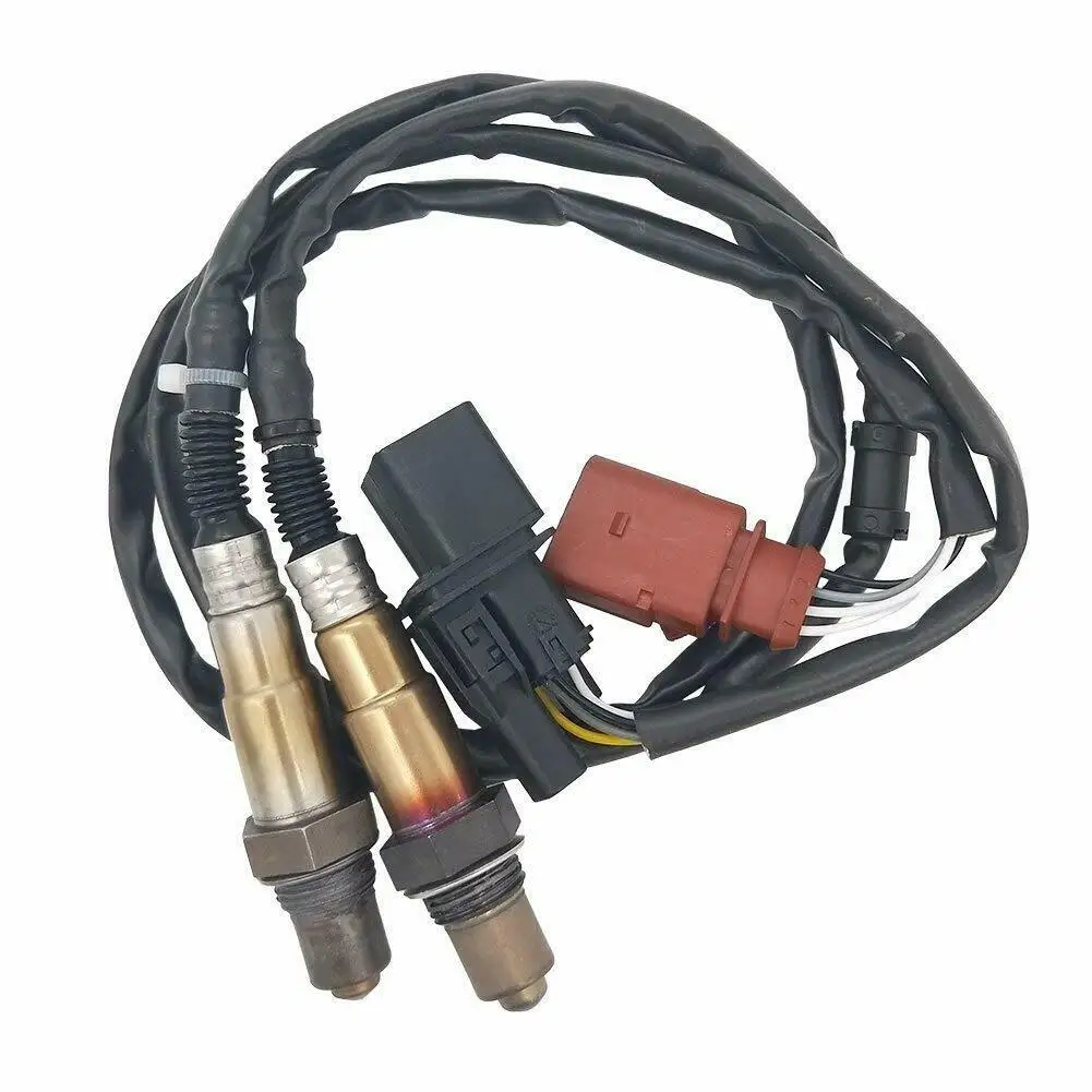 Conjunto de 2 sensores de oxigênio dianteiro e traseiro para Audi A4 A8 VW Beetle Golf Jetta Passat