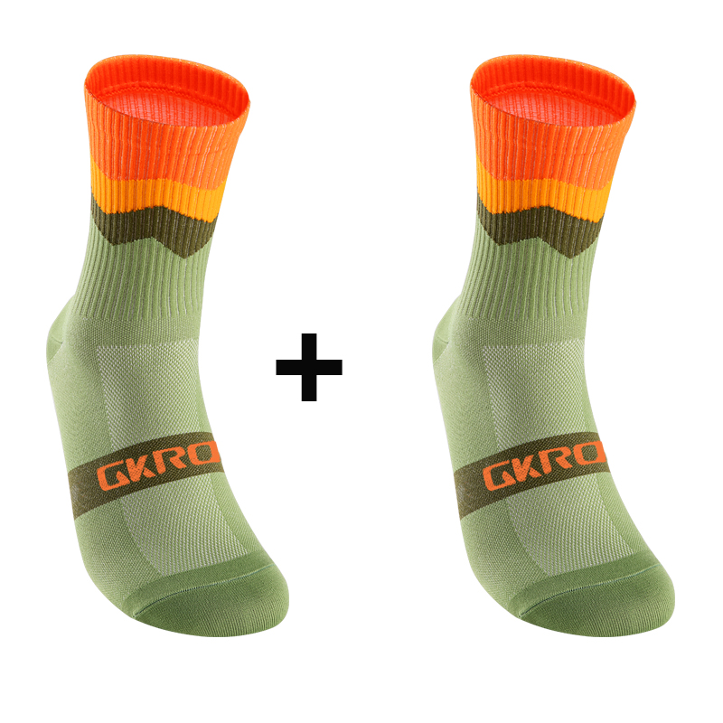 2pairs Professionelle Radfahren Socken Atmungsaktive Road Fahrrad Socken Männer Frauen Outdoor Sport Racing e Kompression Radfahren Für Frauen