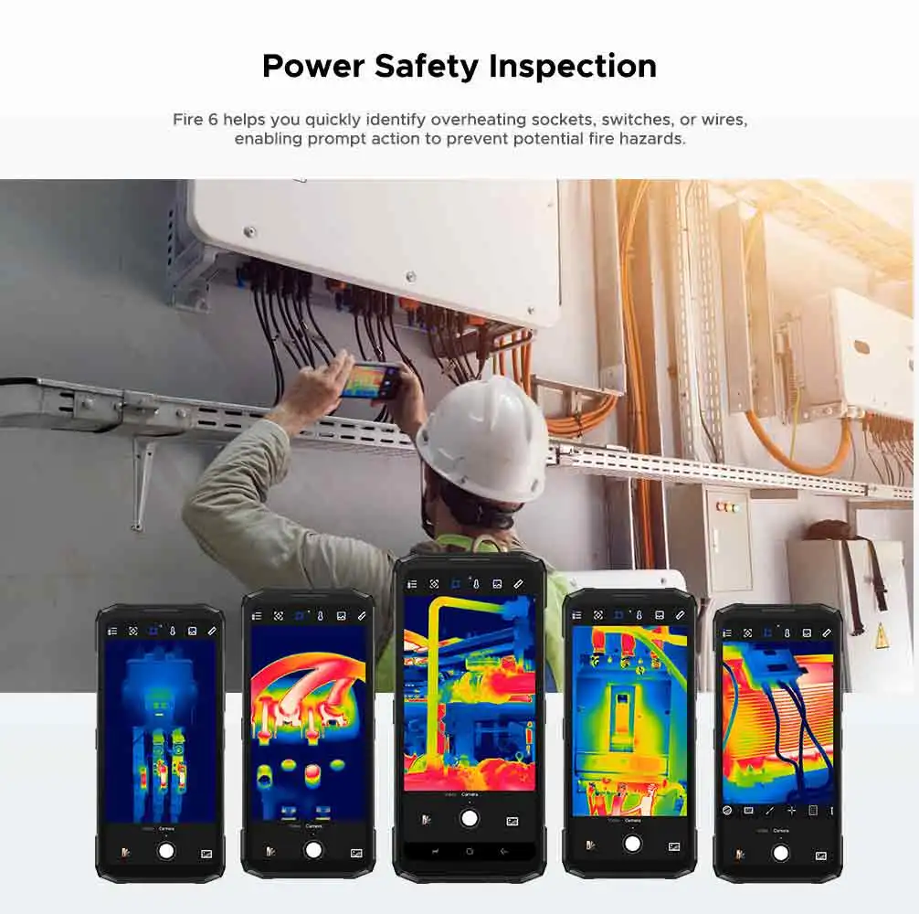 Weltpremiere DOOGEE Fire 6 Robustes Telefon 6,56" 90 Hz Display 6 GB RAM 256 GB ROM 50 MP AI Hauptkamera 10400 mAh/18 W Android 14