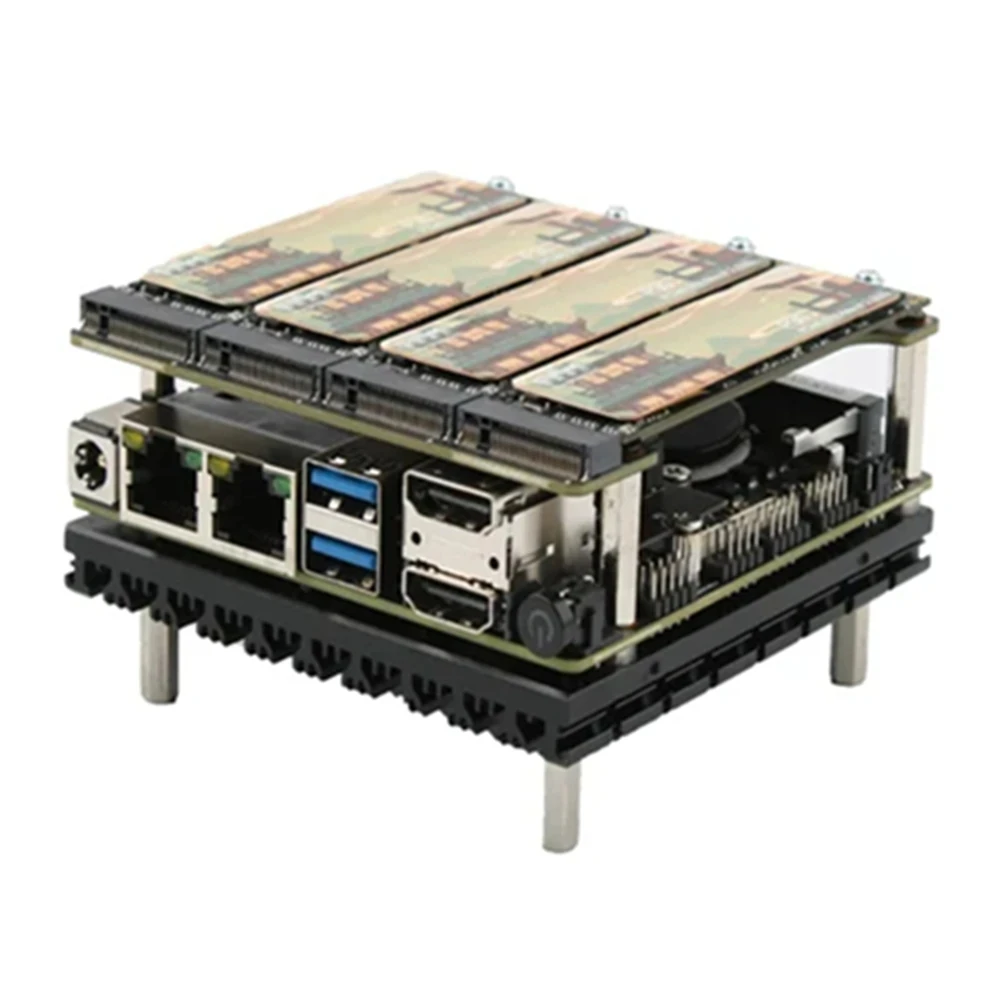 X86-P5 DIY NAS 마더보드 인텔 12th Alder Lake-i3-N305 N100 DDR5 2x I226-V 2.5G 2x HDMI2.1 미니 PC pfSense 홈/사무실 컴퓨터