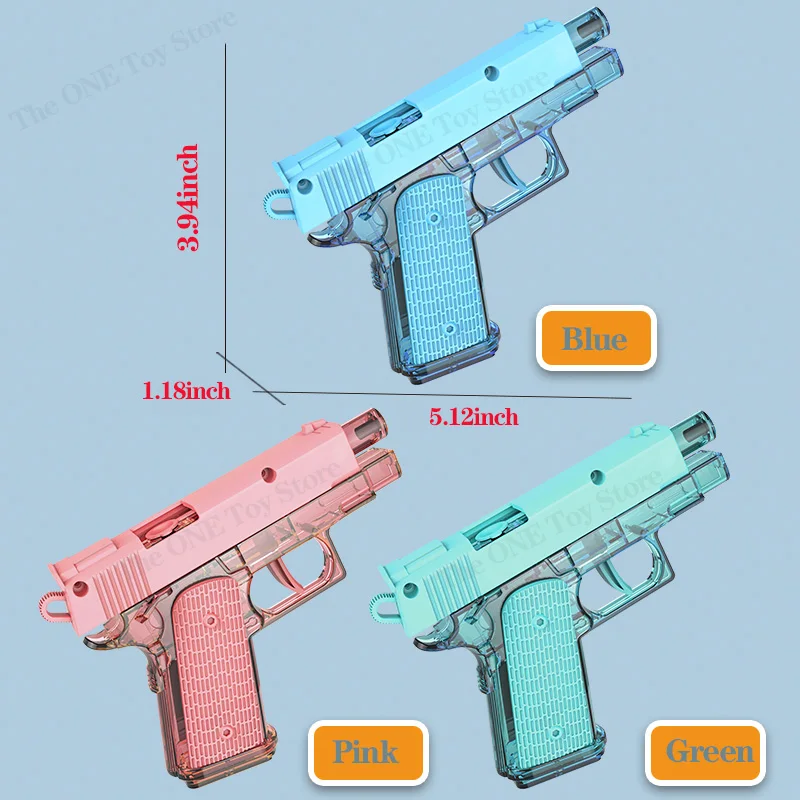 ใหม่ M1911 ปืนพกน้ําปืนของเล่นฤดูร้อน Pool Party Beach เกมยิงของเล่นกลางแจ้งของขวัญวันเกิดสําหรับชายและหญิง