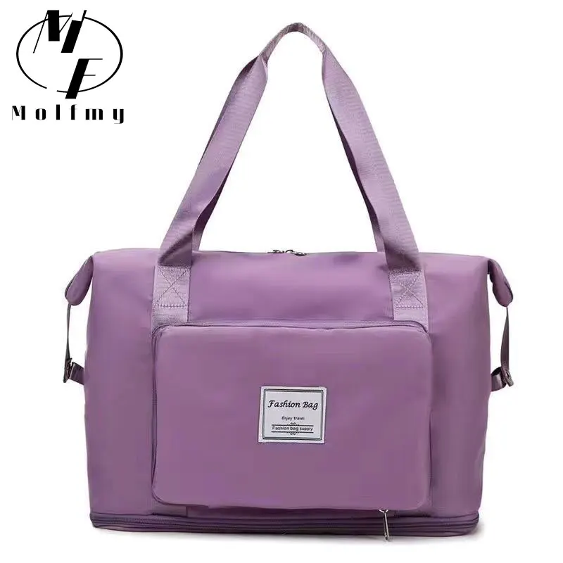 Faltbare Reisetasche weiblich tragbare große Kapazität Mutterschaft Lagerung kurze Distanz Reisetasche schwimmen Fitness-Tasche Bolsos Grandes
