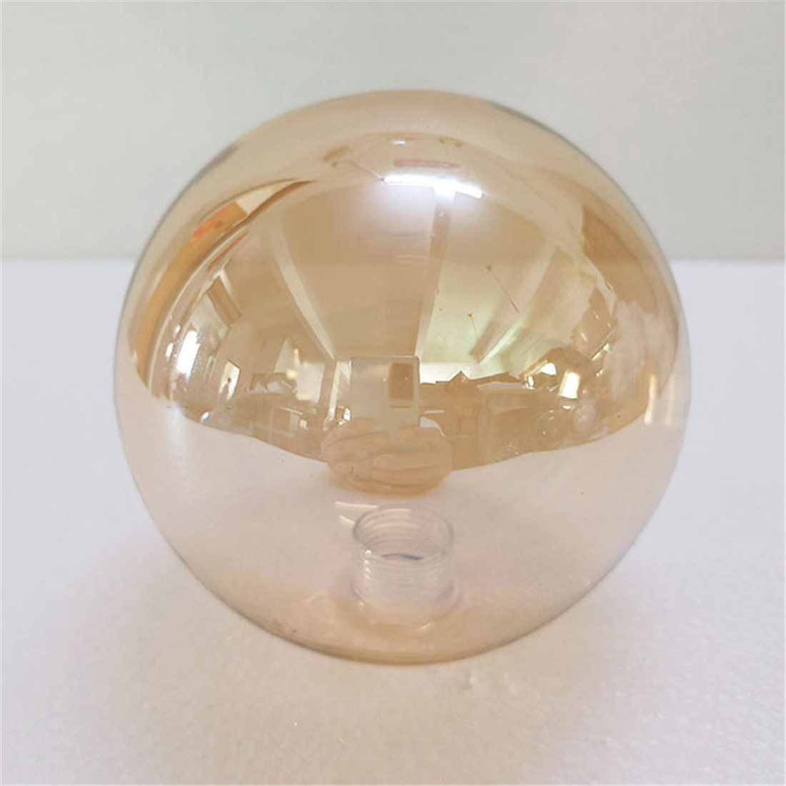 D12cm D15cm G9 Glasschirm Ersatz für Schraubgewinde Sockel Bernstein Cognac Grün Blau Grau Globus Glas Schraubdeckel Zubehör
