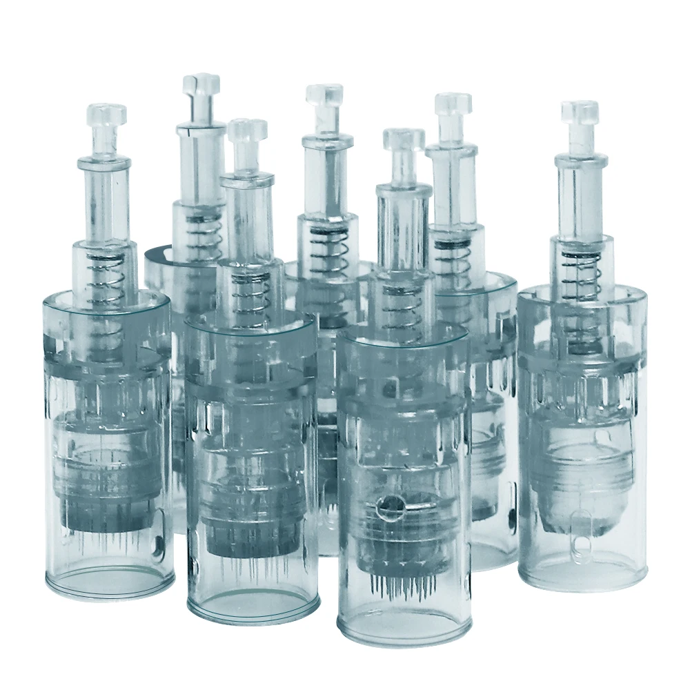 10/20/50 Stuks Dr.imp Pen M8 Cartridges Microneedle Vervanging Naald Tip Derma Pen Micro Naalden 24/36/42Pin Nano Microneedling
