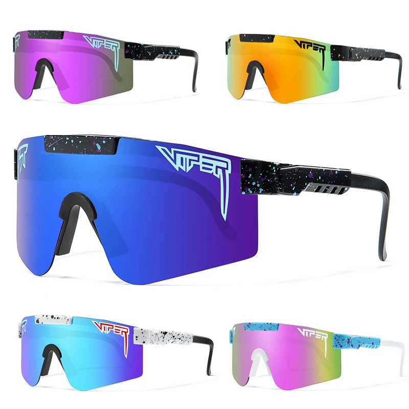 กลางแจ้งผู้ใหญ่ Pit Viper แว่นตากันแดดชายหญิงขับรถแว่นตากีฬา UV400 รอบดวงอาทิตย์แว่นตาผู้หญิงแฟชั่นเบสบอล Shades