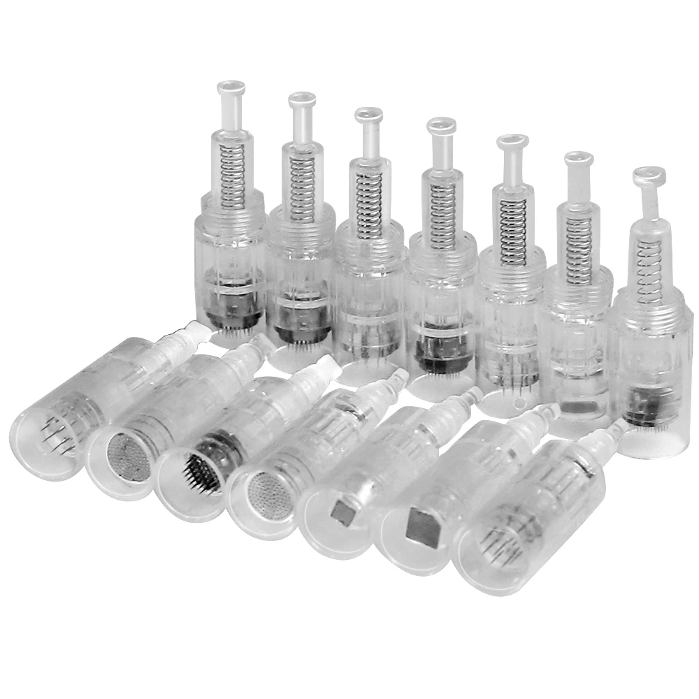 100/50/20/10 szt. Dr. Imp wkłady igłowe/bagnet 9/12/36/42 pin Nano igła MTS Micro Derma Microneedling
