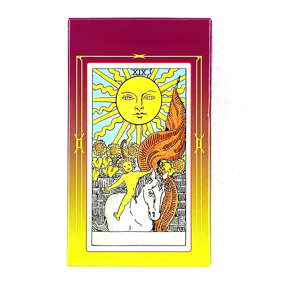 Baralho de cartas de tarô versão russa, jogos de festa, edição de adivinhação do destino, borad, presentes de halloween e natal