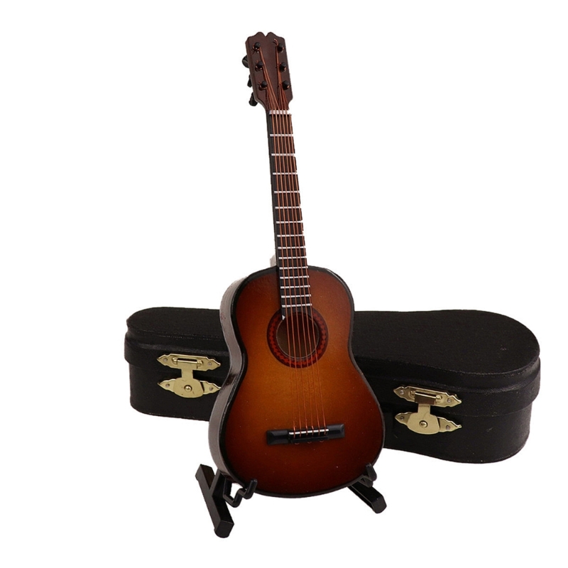 Accesorios de fotografía de bebé, Mini instrumento de guitarra Musical para recién nacidos, sesiones de fotos, accesorios de estudio Vintage, adorno, envío directo