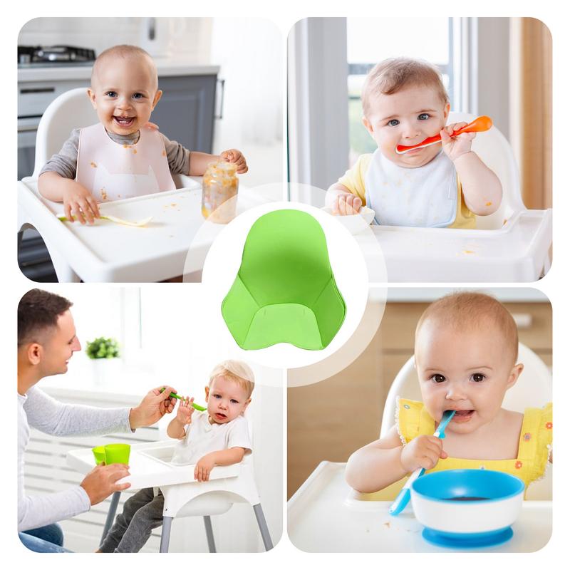 Almohadilla de cojín para silla alta de bebé, fundas de cuero PU para sillas de comedor, silla de cocina, accesorios para silla alta