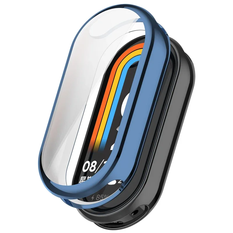 ฝาครอบป้องกันสําหรับ Xiaomi Mi Band 8 ป้องกันหน้าจอ Soft TPU พร้อม Sensitive Touch Control Miband 8 อุปกรณ์เสริม