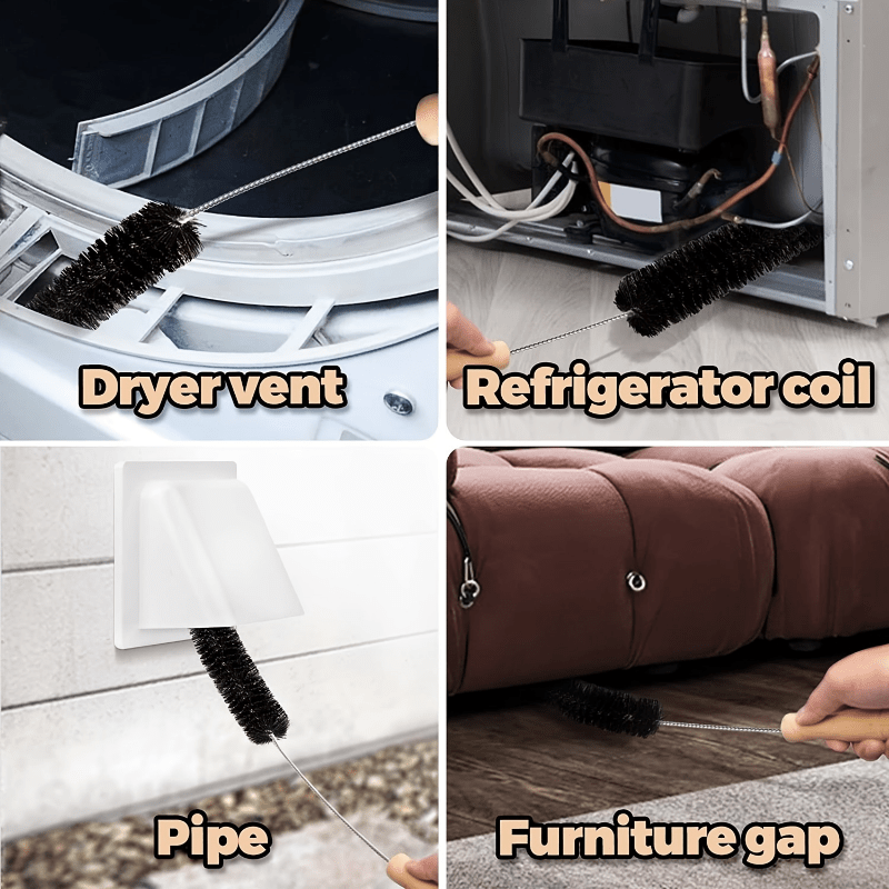 Washing machine cleaning brush, dryer pipe brush, cleaning brush, washing machine cleaning inner cylinder inner wall brush