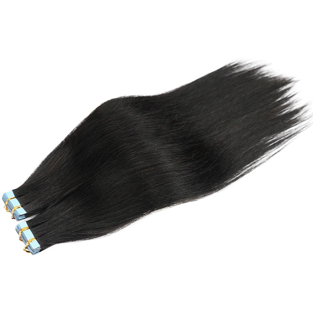 Veravicky Tóc Băng Keo Trong Tóc Tự Nhiên Tóc Của Con Người Nhỏ Bé Giao Diện 4X0.8Cm Da Sợi Ngang Remy 10 Chiếc 16-24 Inch Dành Cho Tóc Mỏng