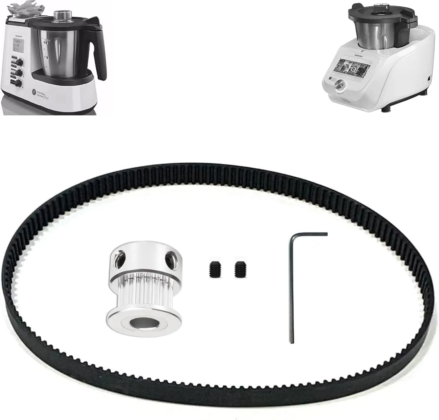 Belt + Gear for Monsieur Cuisine Connect/Plus/Smart Silvercrest LIDL Food Processor