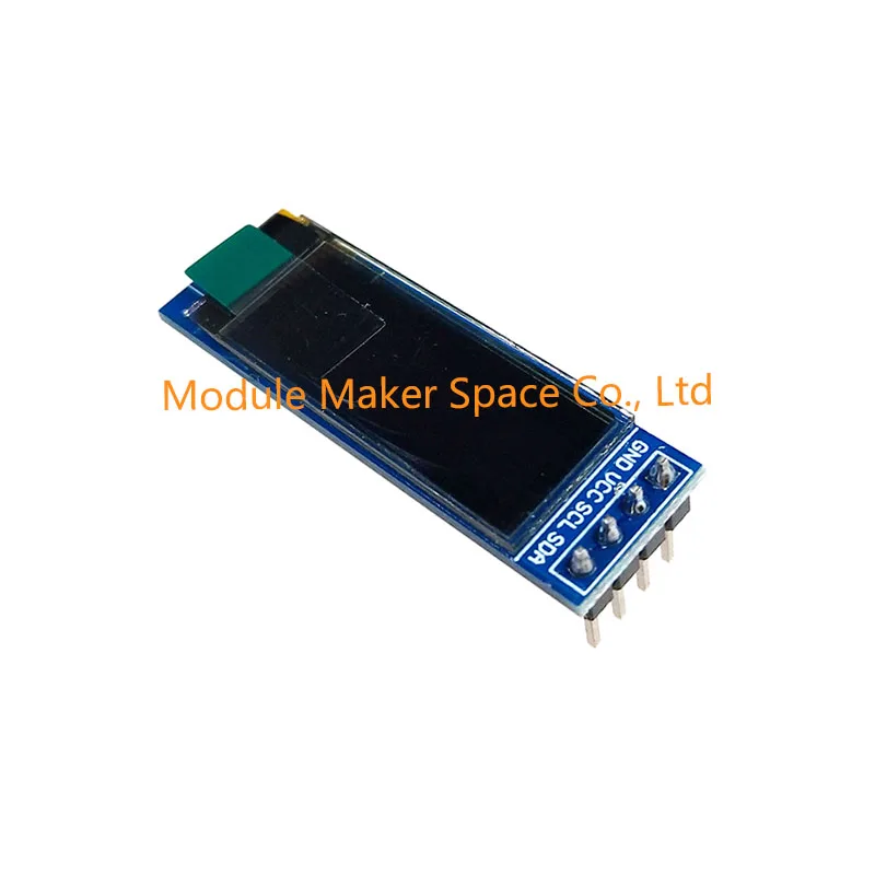 Modulo display OLED da 0,91" Schermo verticale 128*32 SSD1306 - Interfaccia I2C a 4 pin per Arduino/sistemi integrati per lotto Smart home