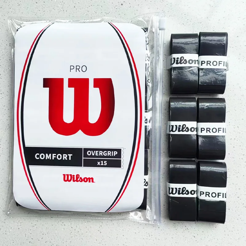 Wilso テニスオーバーグリップ Padel ラケットシングルグリップテープアンチスリップ屋外トレーニング交換汗止めバンドバドミントンアクセサリー