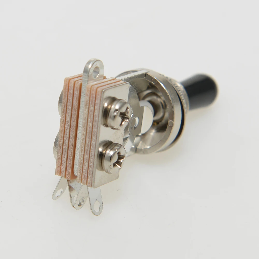 1pcs 3 Way Toggle Switch for LP Guitar 3 Way Guitar Switch with Tip Cap Electric Guitar Pickup Selector Switch