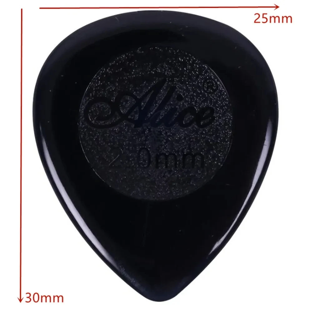 6 ชิ้น Alice Stubby กีตาร์ Picks ABS Plectrums ขนาดใหญ่ Stubbies ขนาดใหญ่ความหนา 1 มิลลิเมตร 2 มิลลิเมตร 3 มิลลิเมตรกีตาร์ Pick กีตาร์อุปกรณ์เสริม