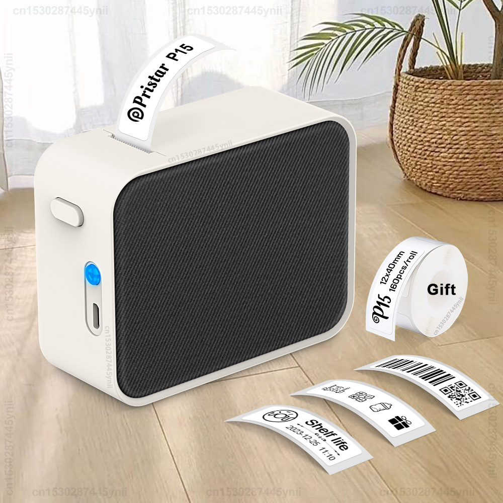 P15 Label Maker Mini przenośna termiczna drukarka etykiet Podobna do D11 D110 D101 Marklife P15 Label Machine DIY P15 Label Sticker