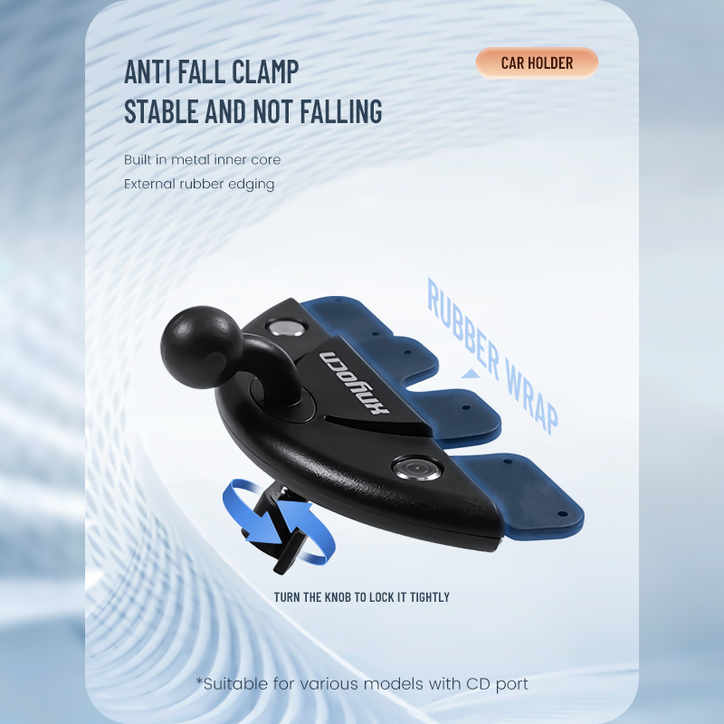 Universal 4-13 นิ้วแท็บเล็ตยืนผู้ถือรถ CD Slot Bracket โทรศัพท์มือถือ Mount สําหรับ iPad Pro Mini Xiaomi Samsung Tab Pc iPhone