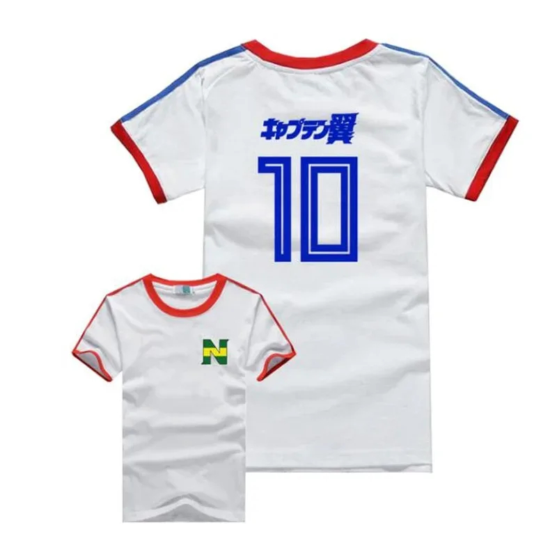 Atom School Nansheng Olive And Benji Kits Soccer Jersey Animation Captain Kids T-shirt High Quality Custom Men's T-shirt
