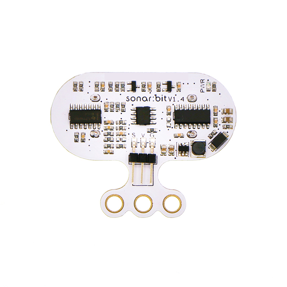Elecfreaks Micro:bit Octopus SONAR: บิตโมดูลอัลตราโซนิก3-5V สำหรับ Arduino microbit การสอนหุ่นยนต์อัจฉริยะรถหลีกเลี่ยงอุปสรรค