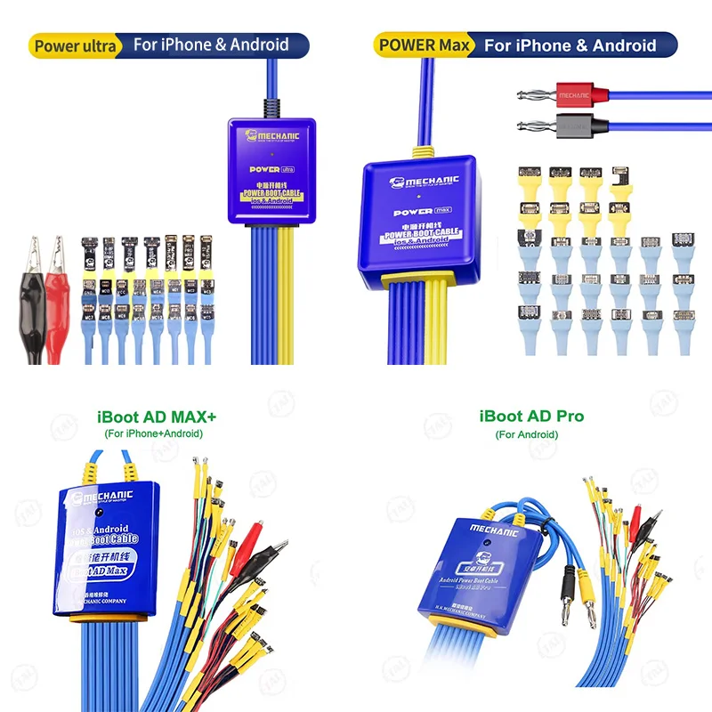 MECHANIC Power Ultra Power Max IBoot AD MAX+ iBoot AD Pro Кабель Power Boot для IPhone 6-16ProMax Android Тестовый кабель питания
