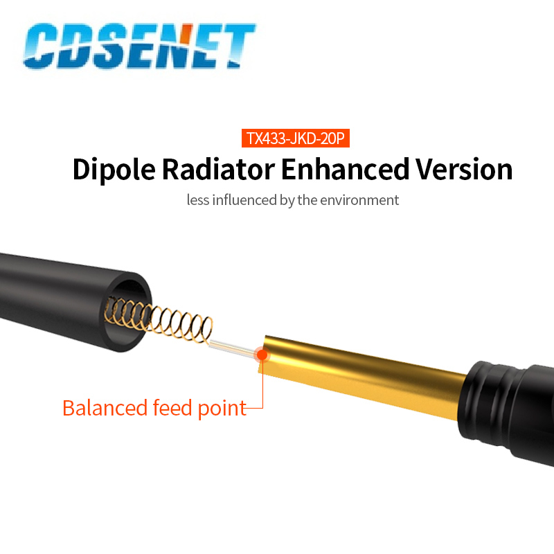 5Pcs 433MHz Kleine Pfeffer Antenne LoRa Drahtlose Modul CDSENET 433M Omnidirektionale High Gain Externe Klebestift faltbare SMA