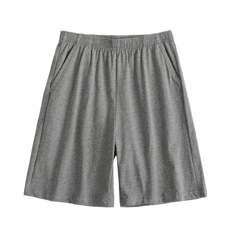 Męskie bawełniane spodnie do spania Plus rozmiar 5XL spodenki bielizna nocna bokserki Casual odzież wypoczynkowa krótkie spodnie do spania Homewear bielizna nocna Homme