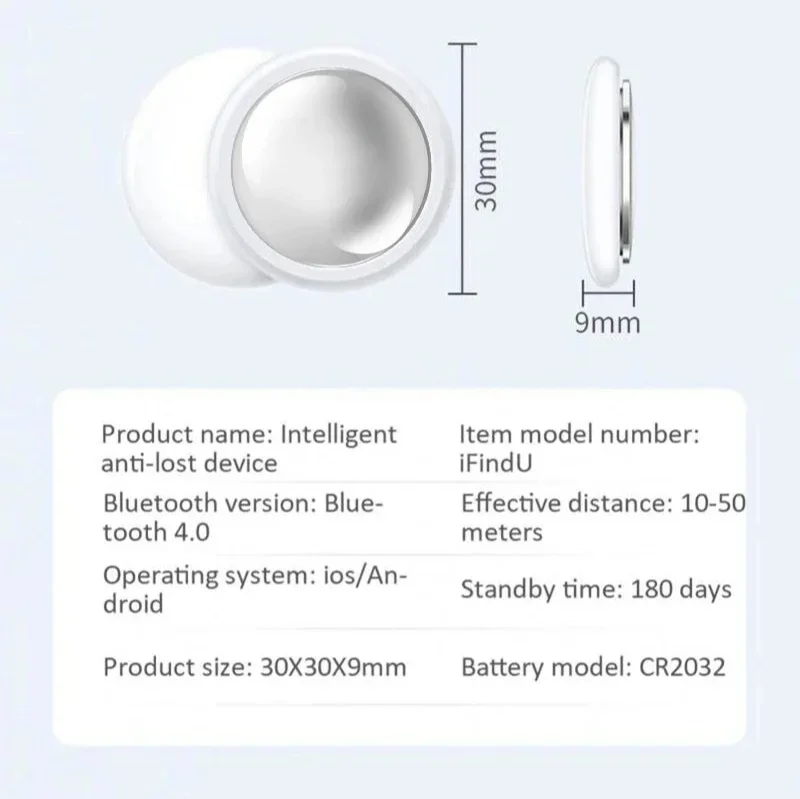 Smart Finder Bluetooth 4.0 Children's Pet Wallet GPS Location Tracker Anti-lost Device Mini Portable Tracking Locator