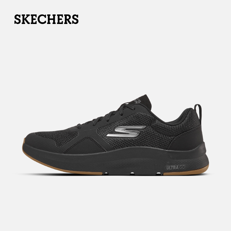 รองเท้า Skechers สําหรับผู้ชาย GO TRAIN MOVE รองเท้าวิ่ง ดูดซับแรงกระแทกได้สบาย รองเท้าผ้าใบกันลื่นและทนต่อการสึกหรอ