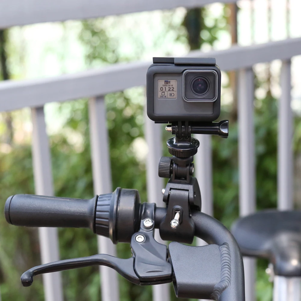 For Gopro 12 11 10 9 8 Bicycle Motorcycle Handlebar Mount Bracket for Go Pro DJI Insta360 SJCAM Holder Action Camera Accessories