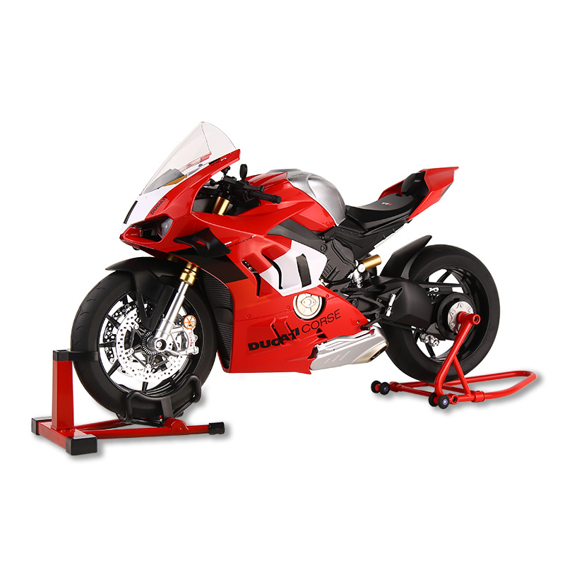 Моделирование сплава 1:6 Ducati V4S гоночный мотоцикл модель литой под давлением сплав мотоцикл коллекция игрушек миниатюрный Voiture домашний декор