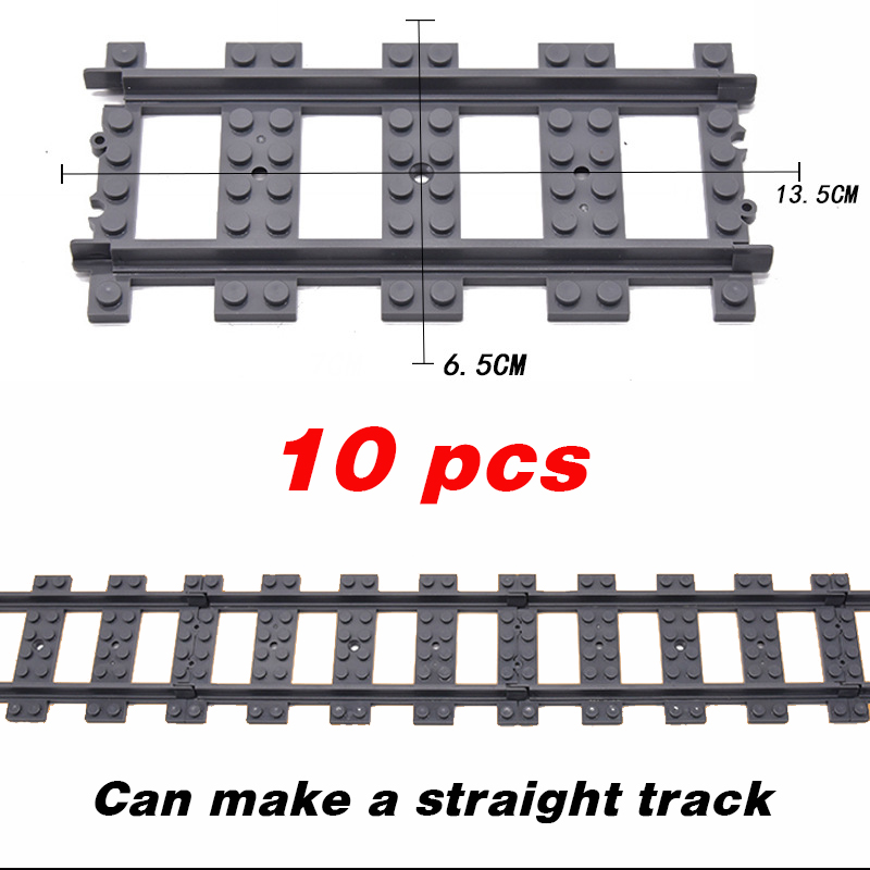Trens urbanos Flexible Train Tracks, Soft Straight, Curved Rails, Switch Building Block, Modelos Criativos, Ferrovias Brinquedos para Crianças, Novos Presentes