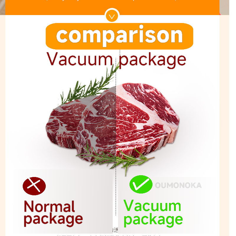 Máquina seladora de cozinha a vácuo profissional, seladora para alimentos, produtos, embalagem de cozinha, selante de saco plástico