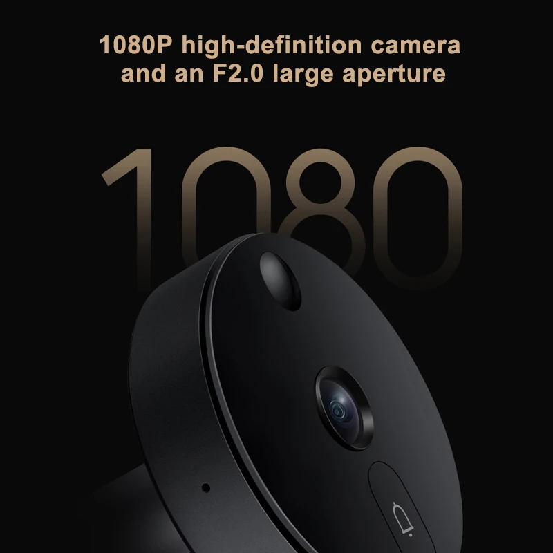 Xiaomi-スマートキャッツアイドア電話,5インチIPSスクリーン,HDビデオ,暗視,wifi,アプリ,1s,1080p