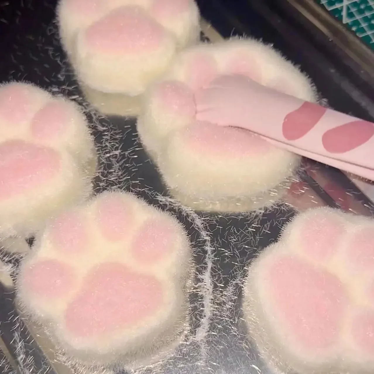 Big Squish Antistress Sticky Cat Foot Sensory ของเล่นเด็ก Decompression Mochi Squishy Paws ความเครียดบรรเทา Fidget ของเล่นผู้ใหญ่