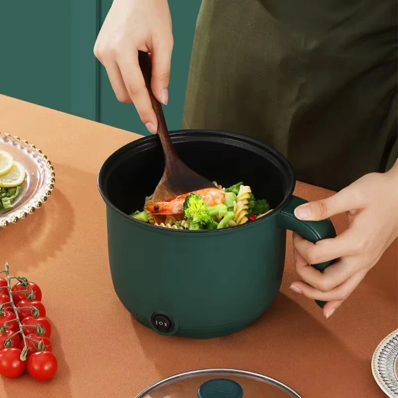 Mini olla de cocina casera de capacidad, olla arrocera multifuncional, sartén antiadherente, Material de seguridad, olla portátil, electrodoméstico