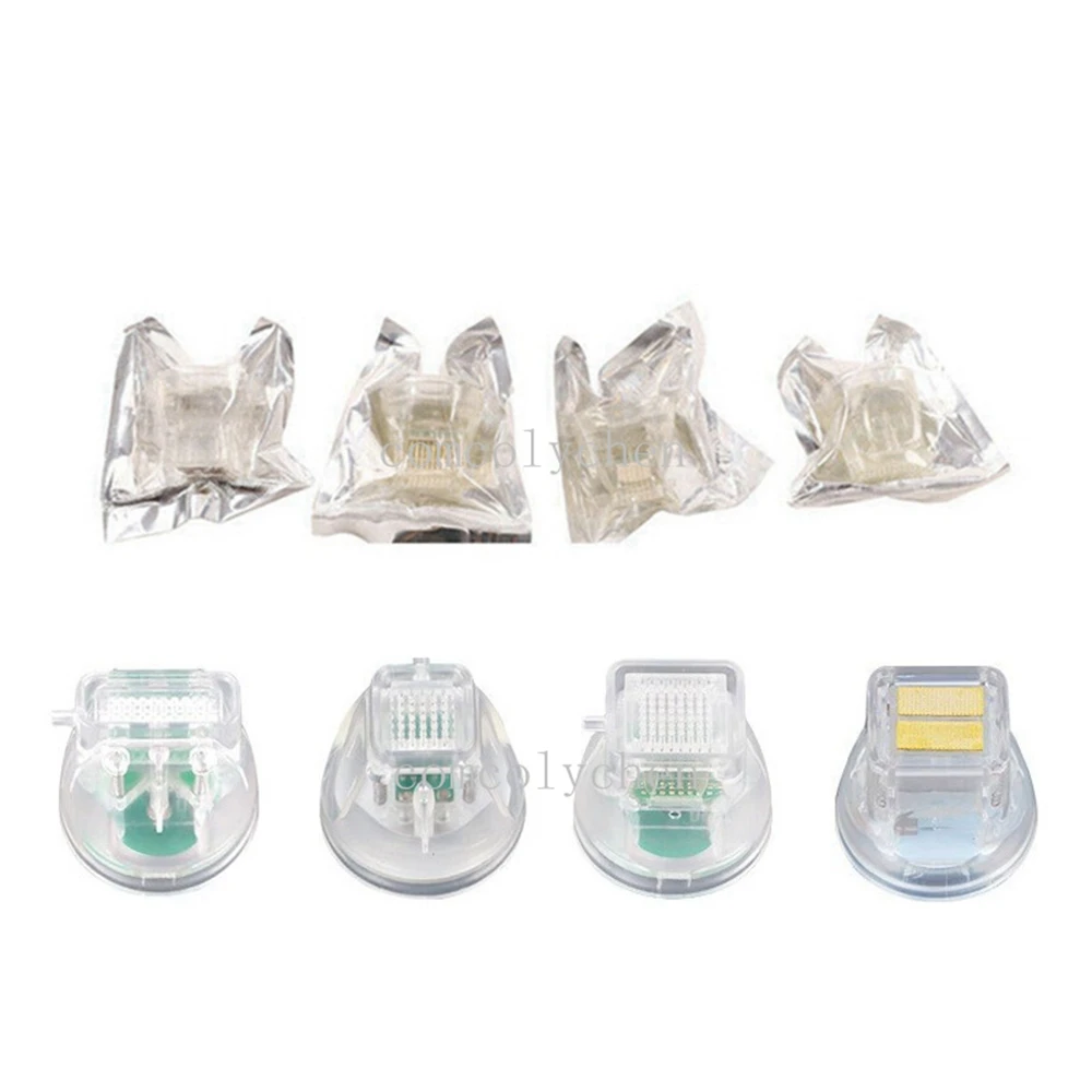 ทิ้ง RF Microneedling ตลับหมึกทอง 10/25/64 Pins ตลับนาโนสําหรับ Micro Needle RF เครื่อง Anti Stretch Mark